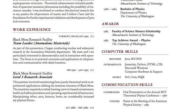 Latex Templates Curricula Vitaersums throughout sizing 1240 X 1753