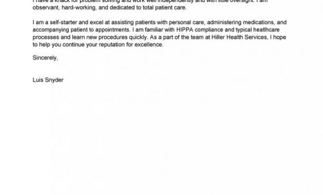 Leading Healthcare Cover Letter Examples Resources in sizing 791 X 1024