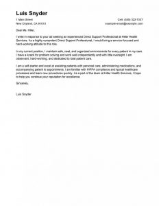 Leading Healthcare Cover Letter Examples Resources regarding measurements 791 X 1024