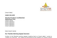 Letter Flexible Working Appeal Acceptance V2 pertaining to dimensions 1240 X 878