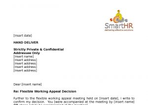 Letter Flexible Working Appeal Acceptance V2 pertaining to dimensions 1240 X 878