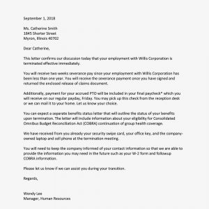 Letter For Termination Of Employee Enom intended for sizing 1000 X 1000