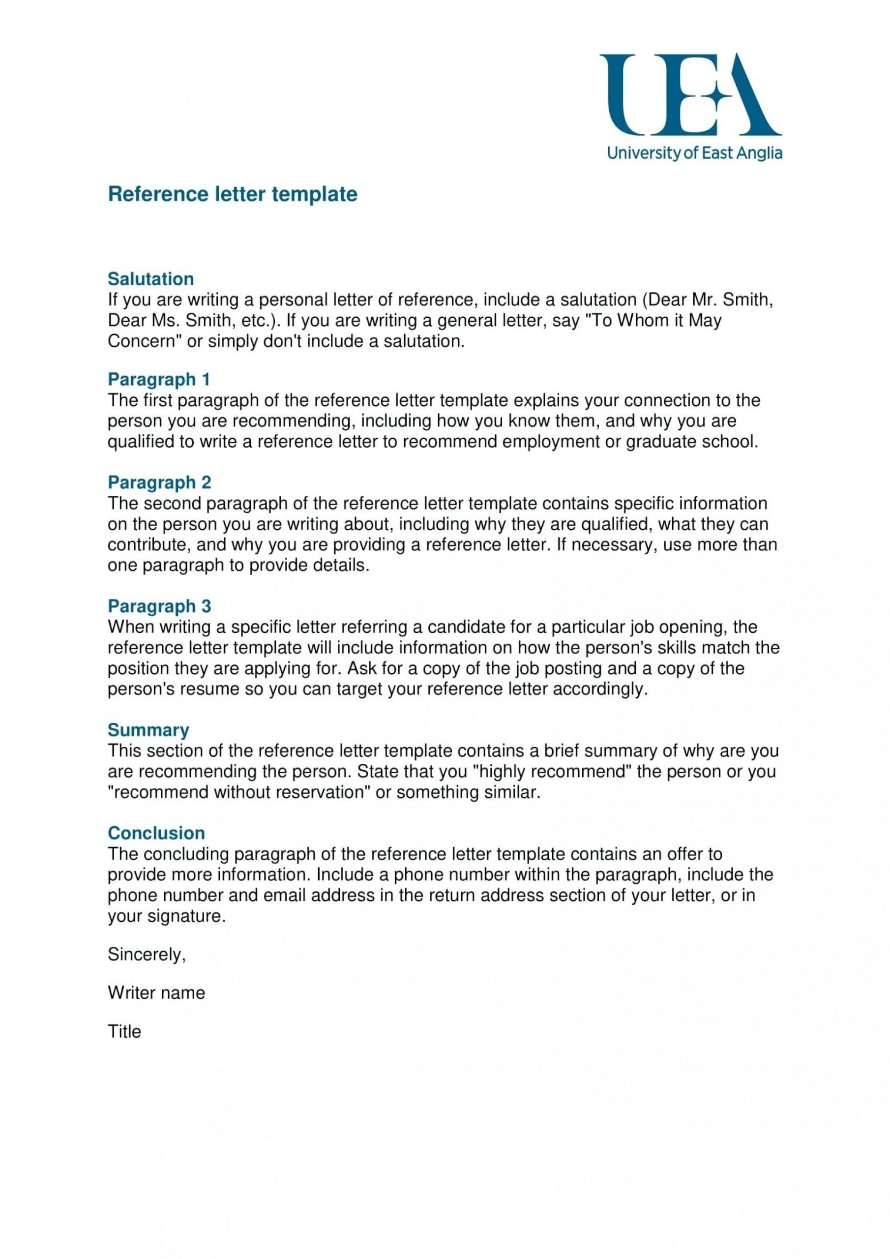 Letter From Previous Employer Recommendation Template with dimensions 1920 X 2715