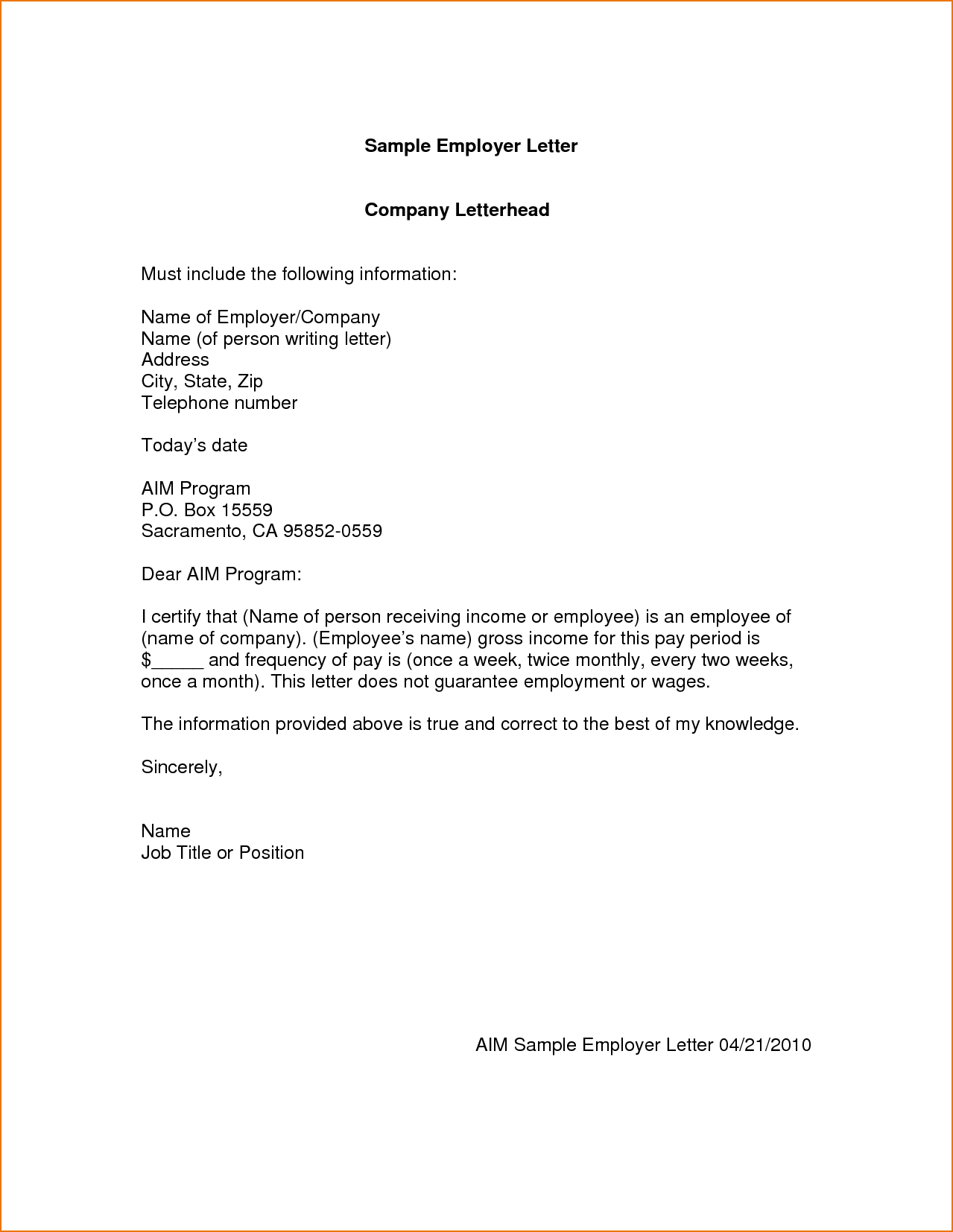 Letter Of Employment Sample Writing A Good Application inside proportions 1279 X 1654