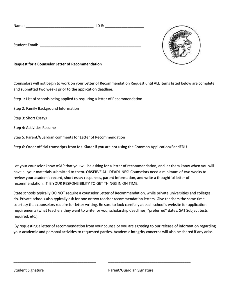 Letter Of Recommendation Counselor Debandje with measurements 791 X 1024