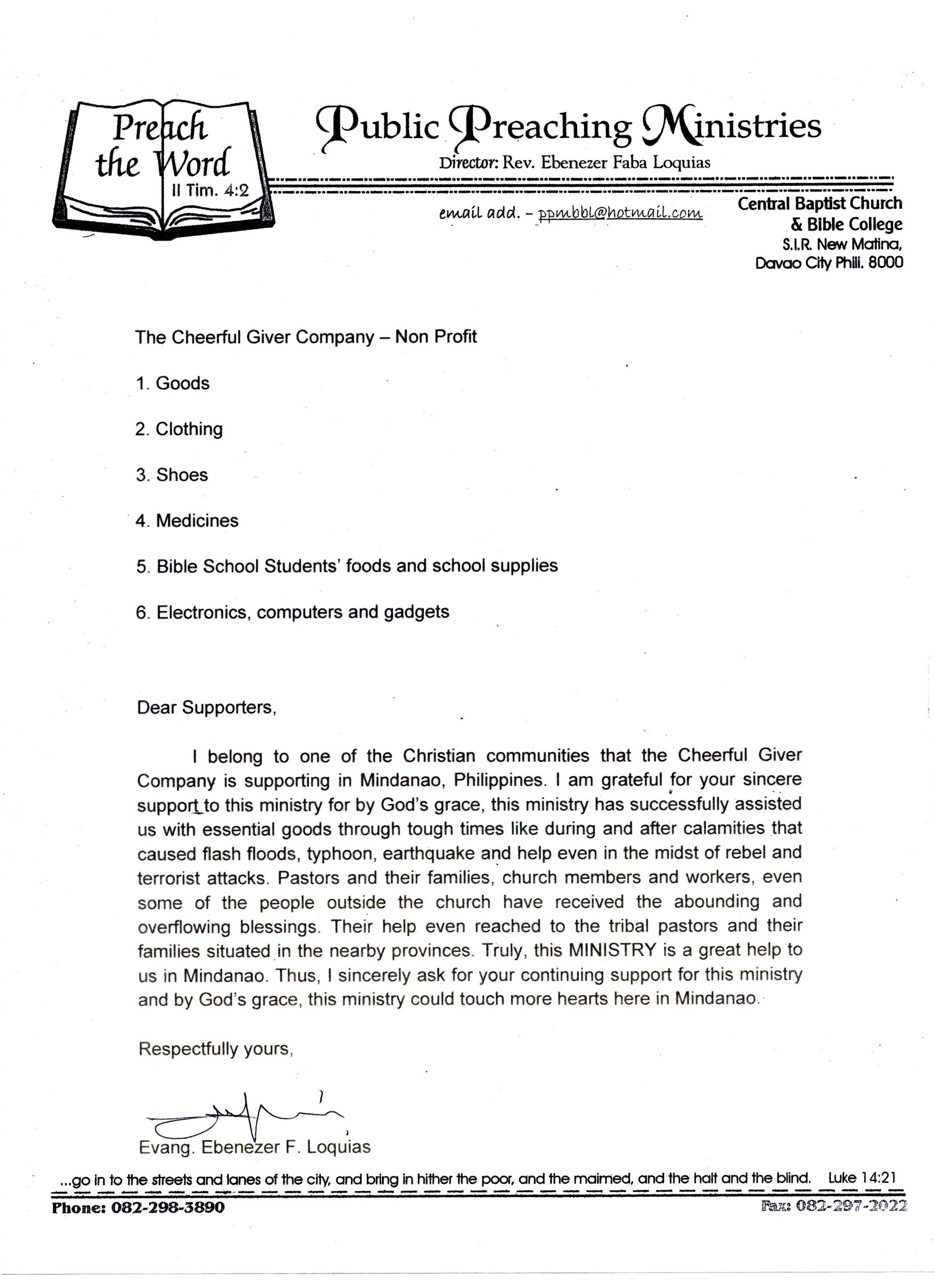 Letter Of Recommendation For A Pastor Menom pertaining to dimensions 2550 X 3510