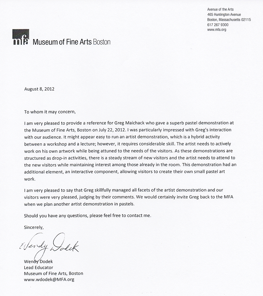 Letter Of Recommendation For Artist Debandje throughout proportions 900 X 1014