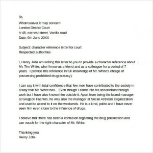 Letter Of Recommendation For Court Invazi with dimensions 1221 X 1216