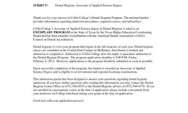 Letter Of Recommendation For Dental Hygienist Enom for size 791 X 1024