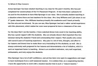 Letter Of Recommendation For Elementary Student Teacher From pertaining to sizing 2549 X 3299