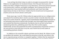 Letter Of Recommendation For Graduate School Writing Service for proportions 794 X 1123