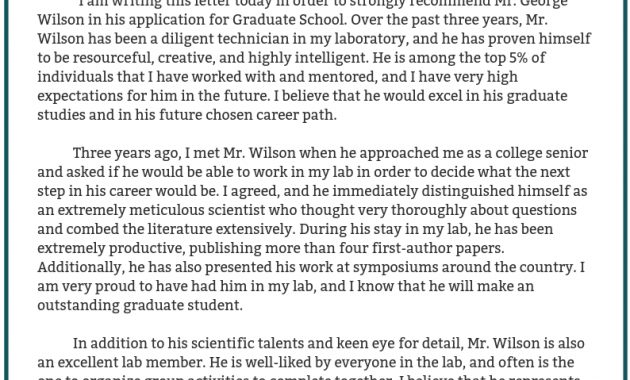 Letter Of Recommendation For Graduate School Writing Service for proportions 794 X 1123