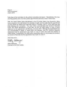 Letter Of Recommendation For Judge Appointment Debandje for dimensions 1275 X 1650