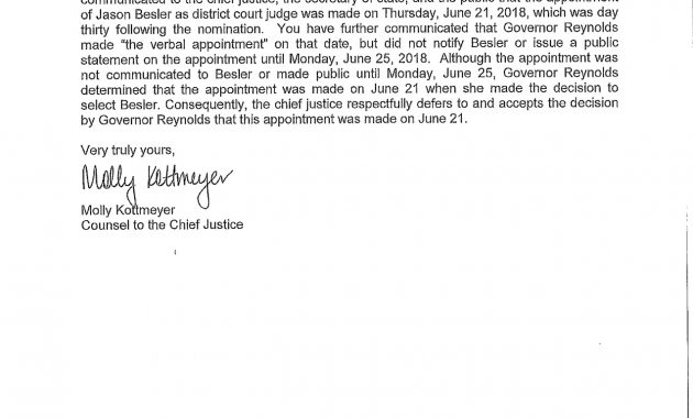 Letter Of Recommendation For Judge Appointment Debandje within size 1275 X 1650