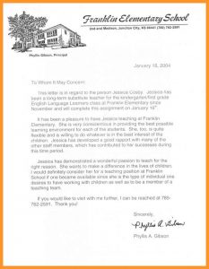 Letter Of Recommendation For Kindergarten Teacher Debandje pertaining to size 825 X 1060