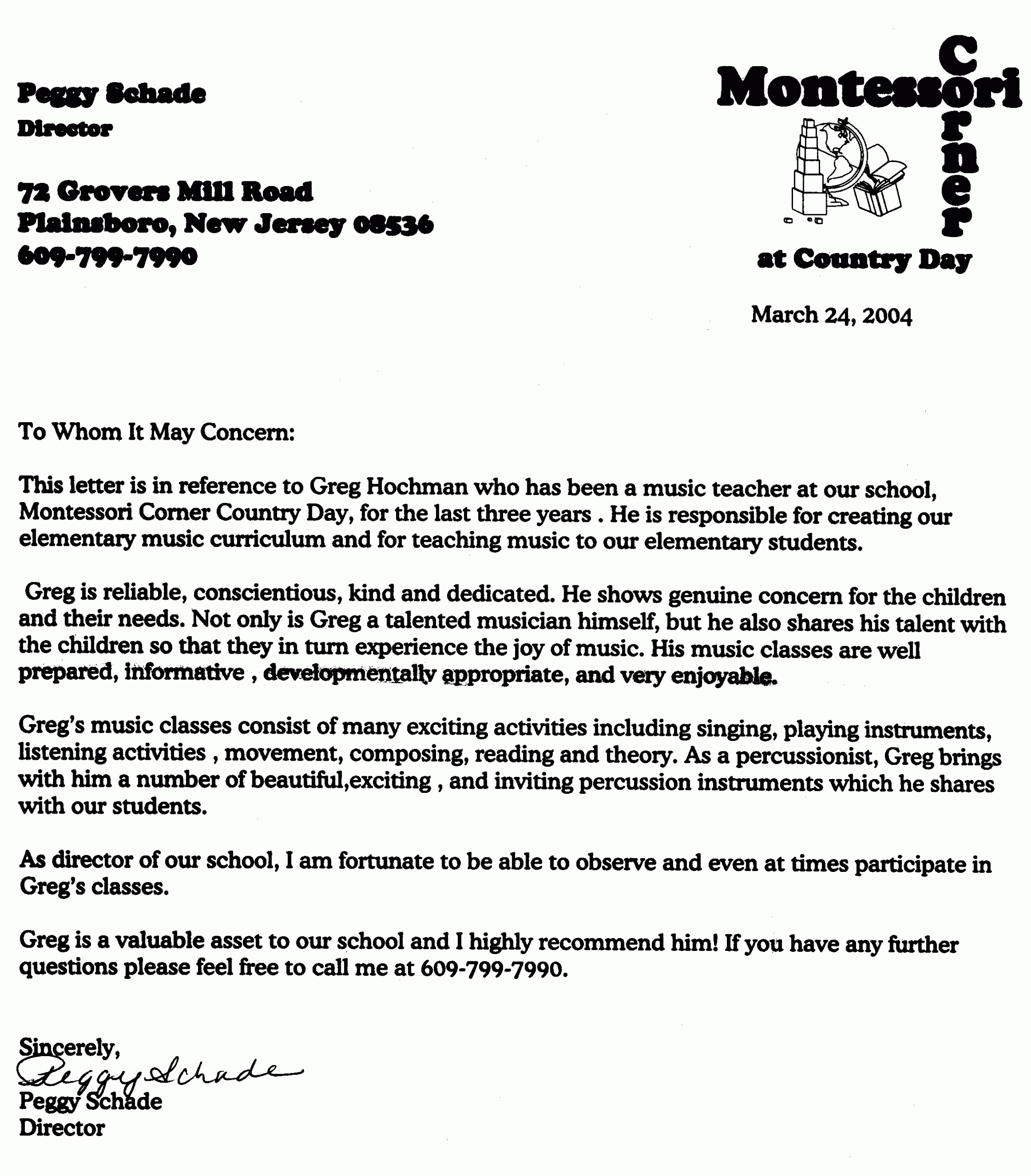 Letter Of Recommendation For Music School Akali regarding size 2322 X 2649