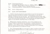 Letter Of Recommendation For Officer Candidate School Enom within size 1700 X 1708