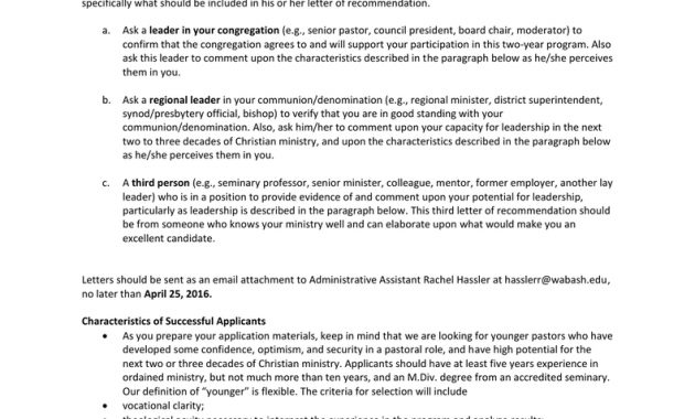 Letter Of Recommendation For Pastor Position Akali within proportions 791 X 1024