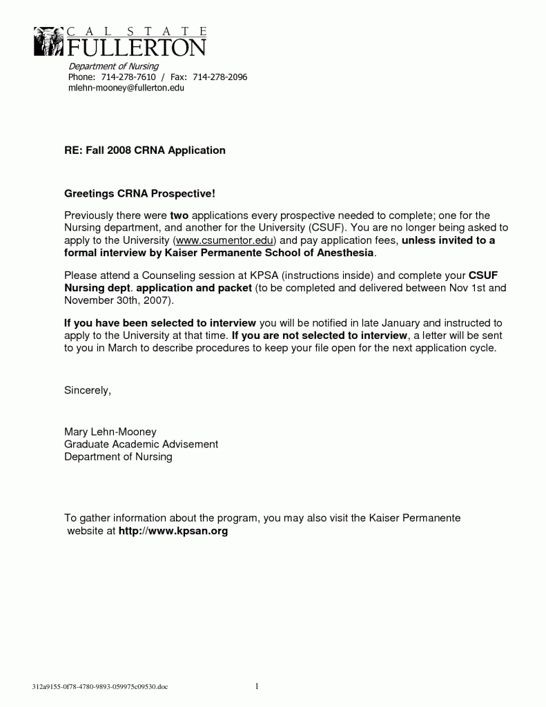 Letter Of Recommendation For Physical Therapy School Example for size 791 X 1024