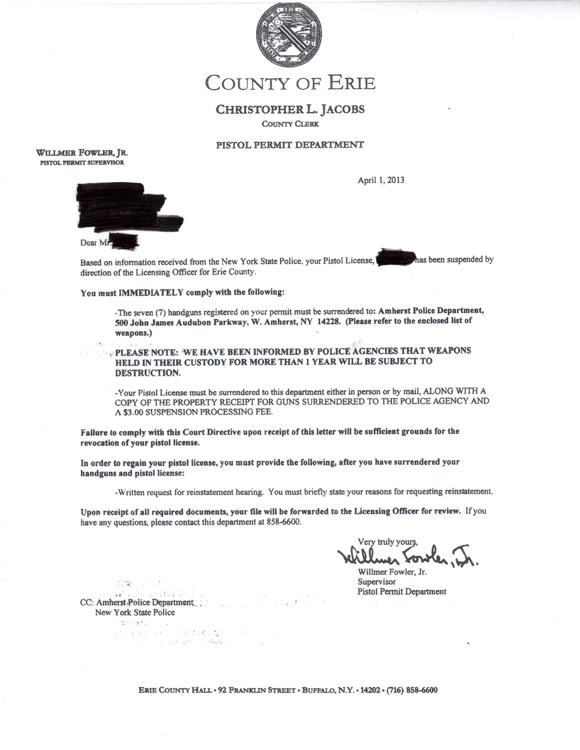 Letter Of Recommendation For Pistol Permit Debandje throughout size 2550 X 3300