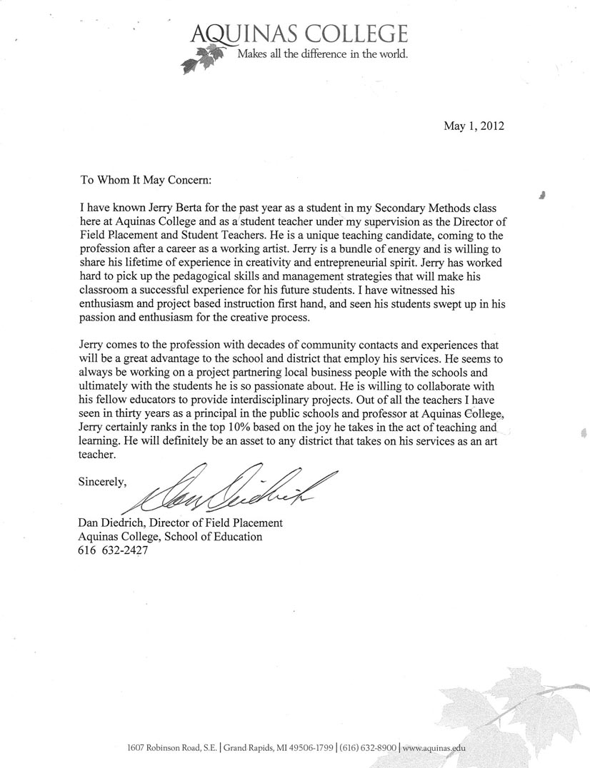 Letter Of Recommendation For Student With Disabilities with sizing 826 X 1076