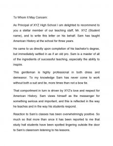 Letter Of Recommendation For Study Abroad Sample Enom regarding size 791 X 1024