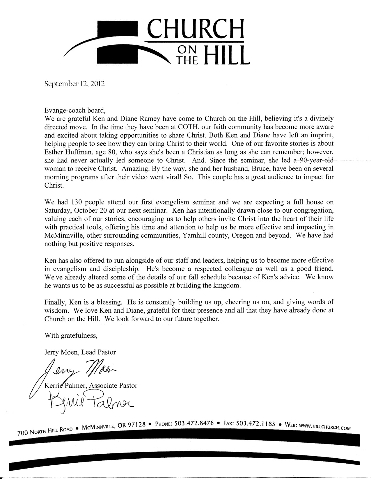 Letter Of Recommendation From Church Leader Enom with regard to proportions 1275 X 1647