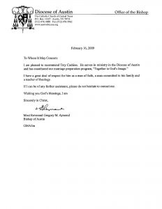 Letter Of Recommendation From Church Pastor Debandje regarding dimensions 1704 X 2200