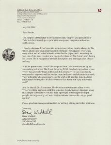 Letter Of Recommendation From Former Faculty Advisor Of The within proportions 2496 X 3264