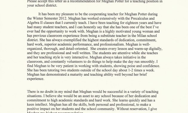 Letter Of Recommendation From Math Teacher Debandje regarding size 2496 X 3248