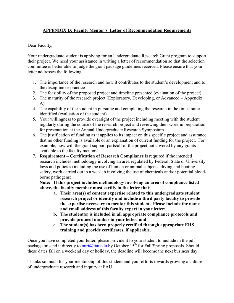 Letter Of Recommendation From Research Mentor Debandje intended for proportions 791 X 1024