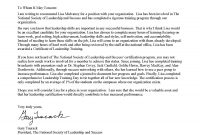 Letter Of Recommendation From The National Society Of within sizing 1700 X 2200