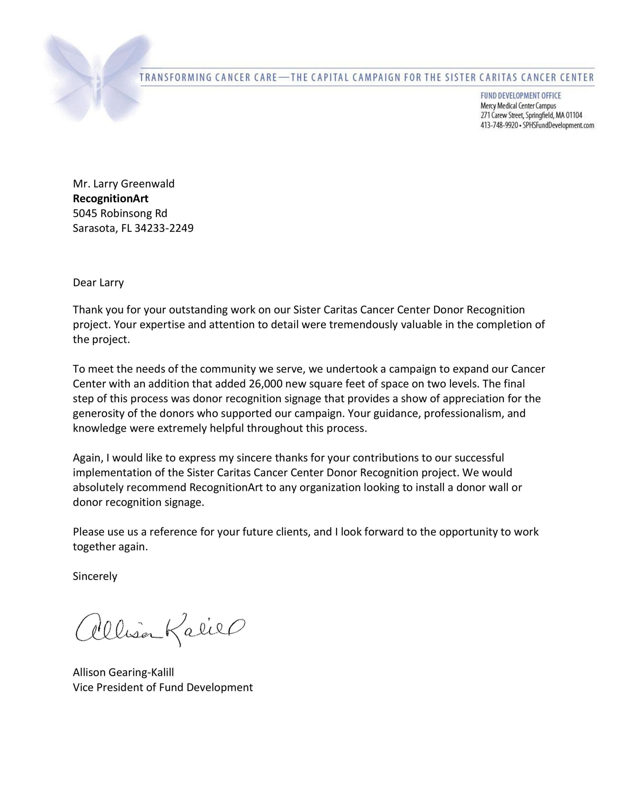 Letter Of Recommendation Mercy Medical Donordisplay for sizing 2550 X 3300