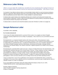 Letter Of Recommendation One Page Debandje throughout sizing 728 X 943