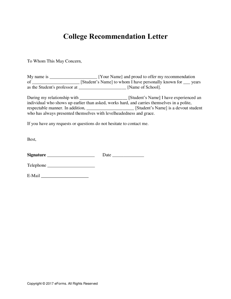 Letter Of Recommendation Template Lettering Business Mentor in sizing 791 X 1024