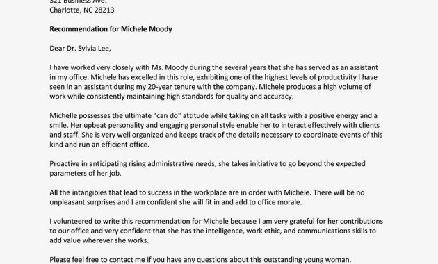 Letter Of Recommendation Work Ethic Debandje inside size 1000 X 1000