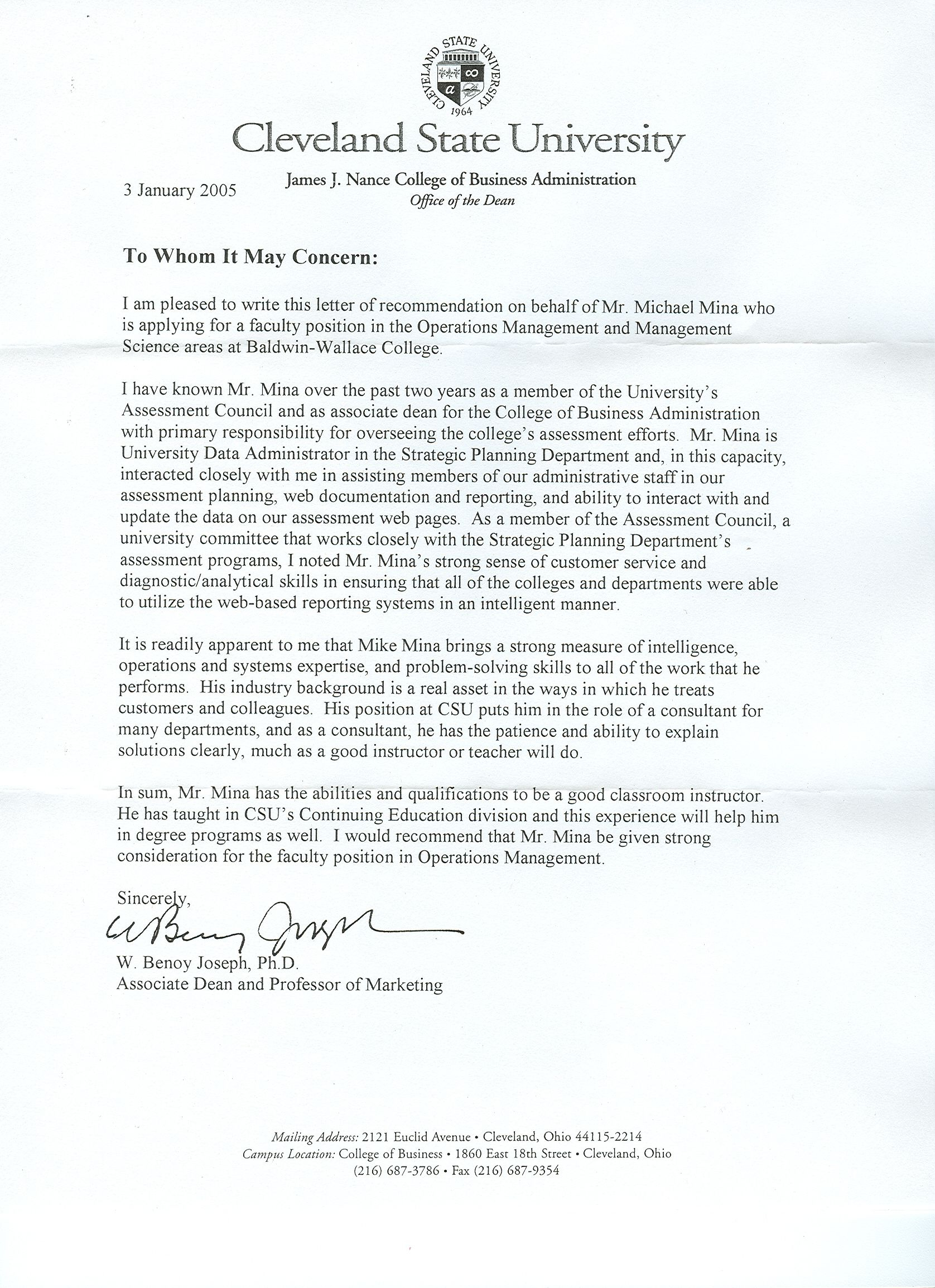 Letter Recommendation Faculty Position Enom inside size 1676 X 2309