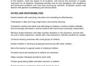 Letter Recommendation For Preschool Teacher Assistant Cover within proportions 1024 X 1325