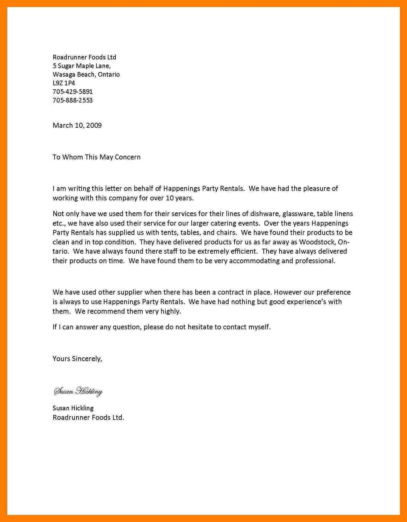 Letterhead For Recommendation Letter Debandje with sizing 1321 X 1696