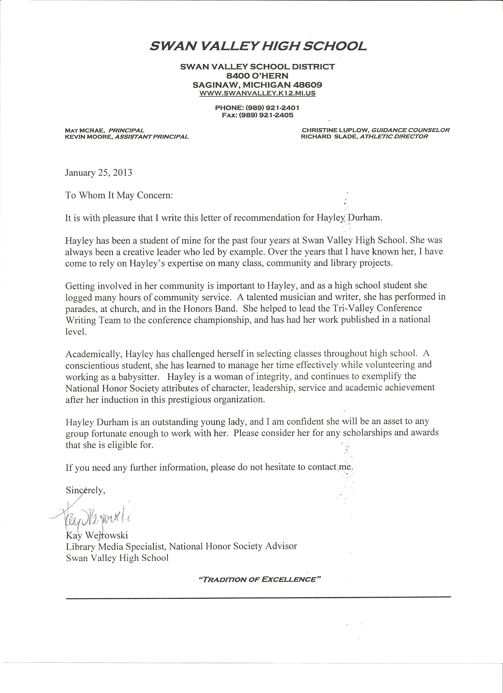 Recommendation Letter From Church Leader • Invitation Template Ideas 2434