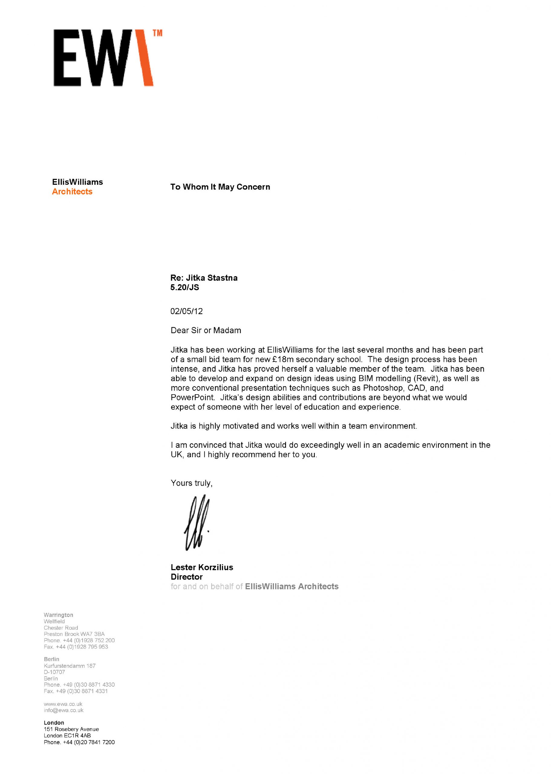 Letters Of Recommendation Jiti Portfolio intended for measurements 2048 X 2878