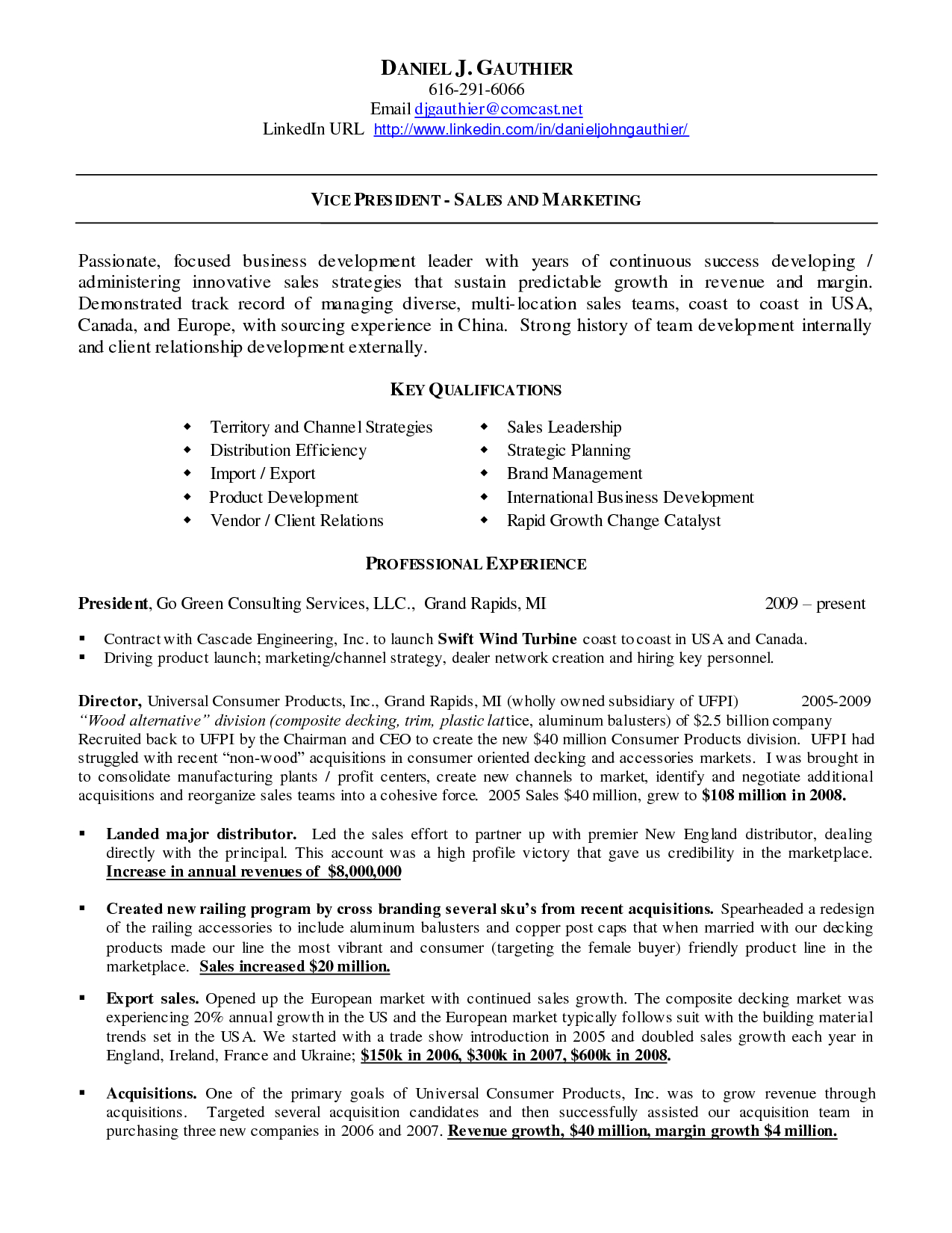 Linkedin Resume Examples Debandje with size 1275 X 1650