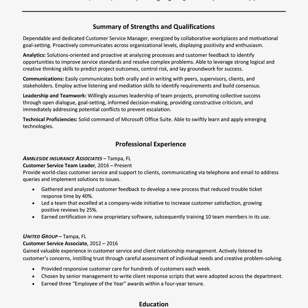 List Of Strengths For Resumes Cover Letters And Interviews in proportions 1000 X 1000