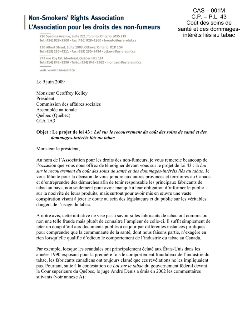 Loi Sur Le Recouvrement Du Cot Des Soins De Sant Et with regard to dimensions 791 X 1024