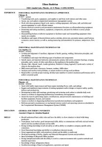 Maintenance Mechanic Resume Sample Debandje pertaining to measurements 860 X 1240