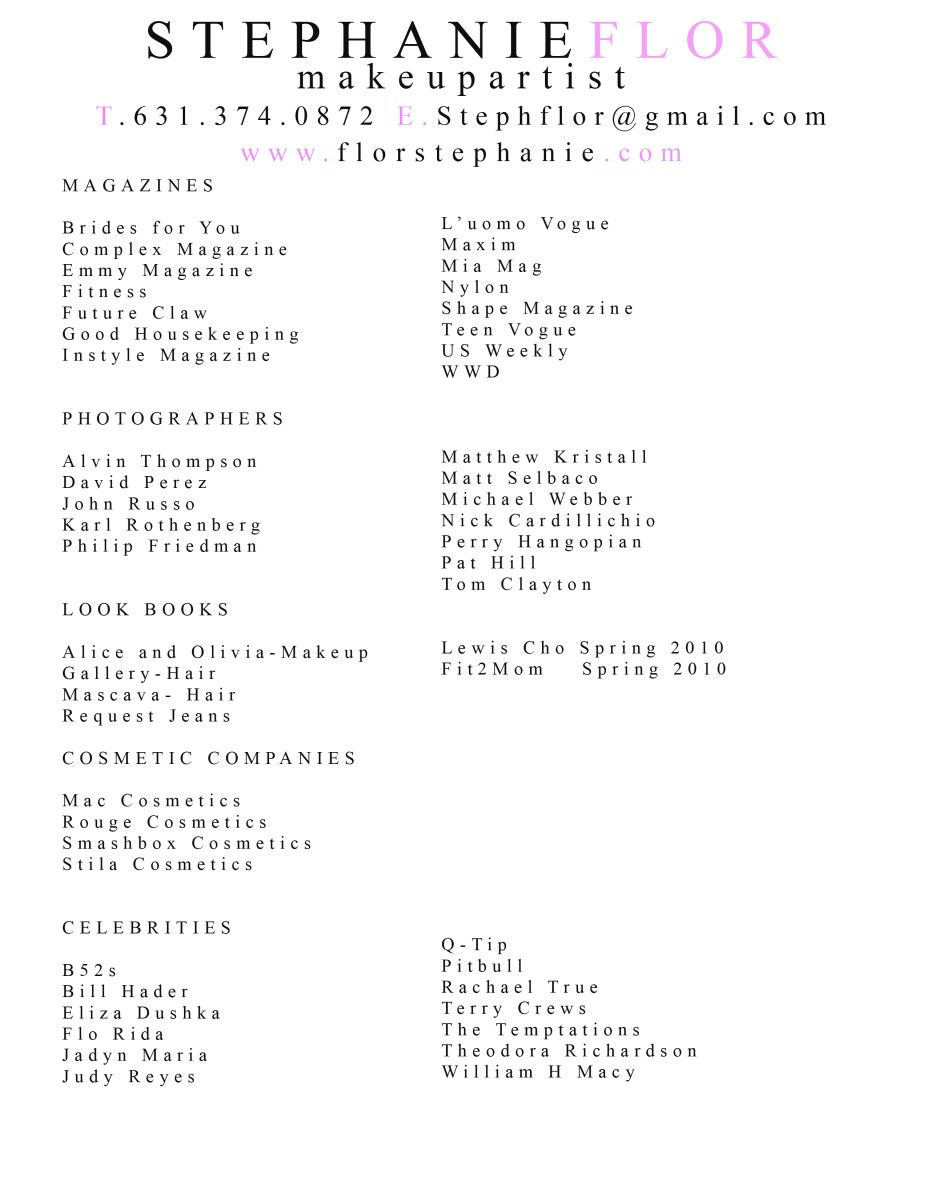 Makeup Artist Resume Examples Artist Resume Writing A for sizing 927 X 1200