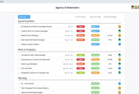 Manage Agencies With An Agency Collaboration Template Asana regarding sizing 4800 X 3060