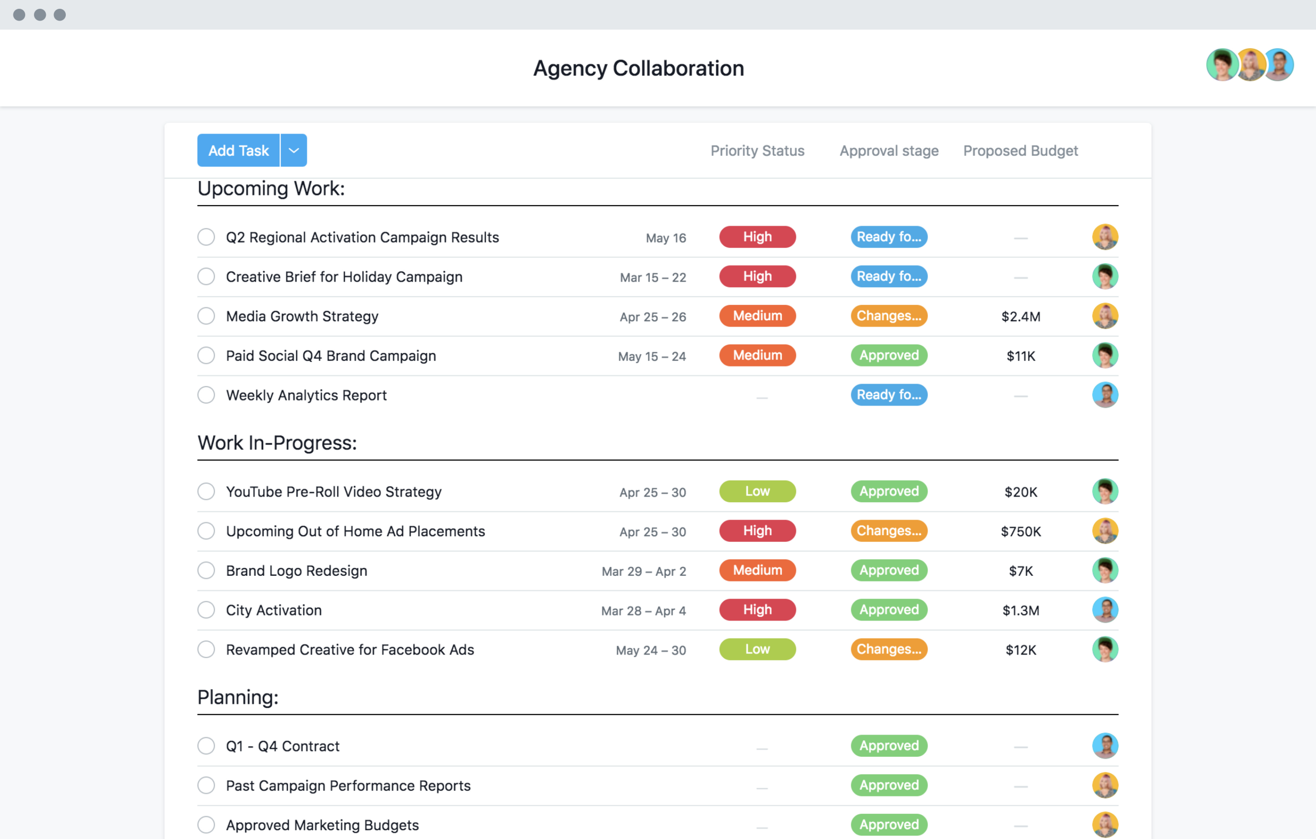 Manage Agencies With An Agency Collaboration Template Asana regarding sizing 4800 X 3060