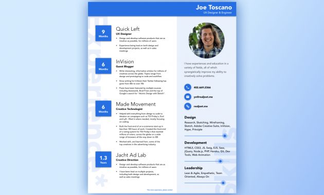 Material Design Resume Template Uplabs with dimensions 1200 X 900