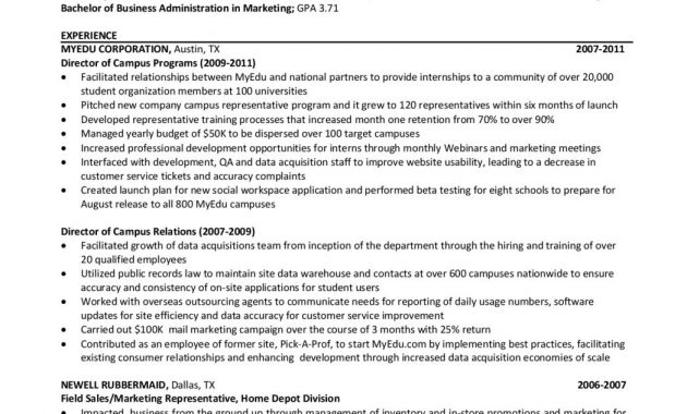 Mccombs Resume Template Enom inside sizing 1048 X 1356